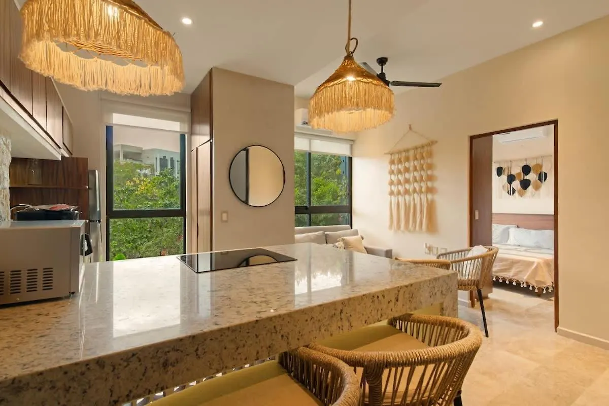 4 Pax Luxury Condo Pool Acces Tulum